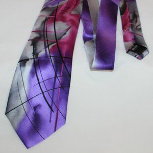 J. Garcia Jerry Garcia Collection Fifty-Nine Poet Absorbs The War Silk Tie